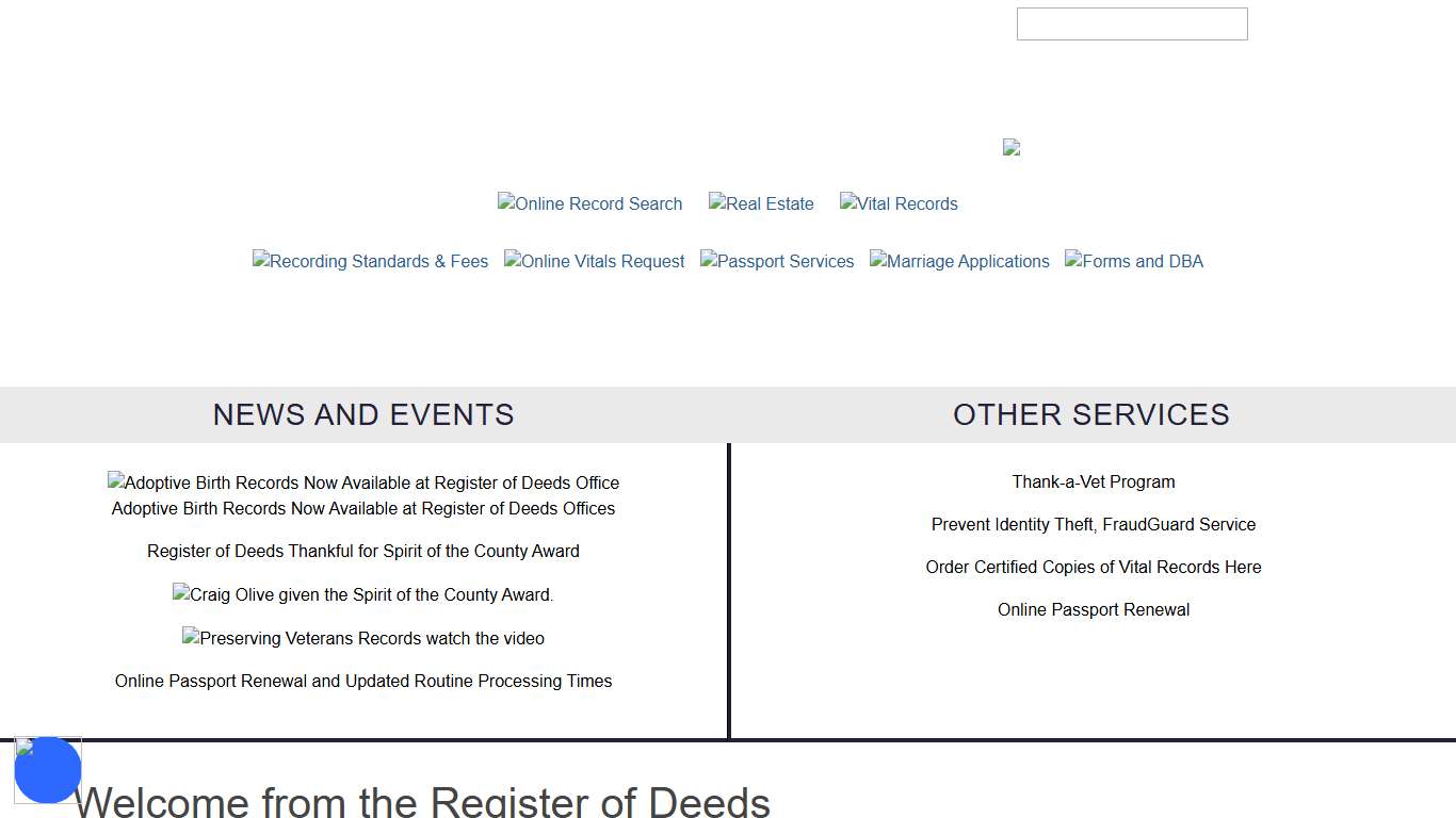 Register of Deeds Office Johnston County, North Carolina